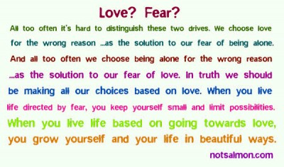 love fear new colors