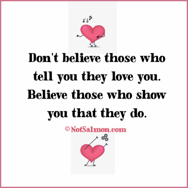 quote believe love tell show